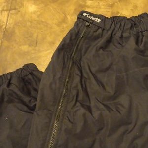 Columbia wind breaker/snow pants